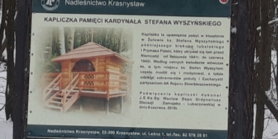 Kapliczka Kard. Stefana Wyszyńskiego